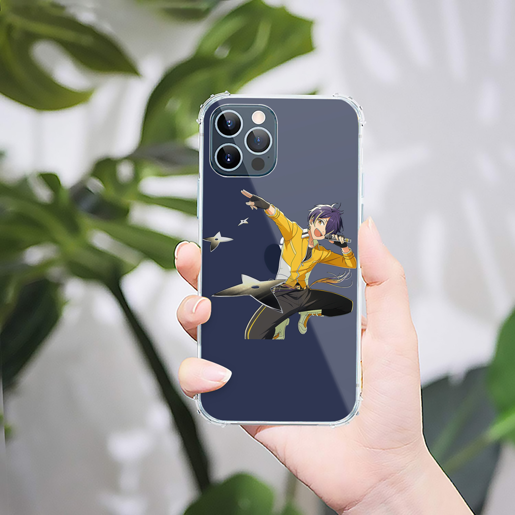 （画像用） あんさんぶるスターズ! Ensemble Stars 【iPhone 12シリーズ対応】透明スマホケース（クリアソフトケース）